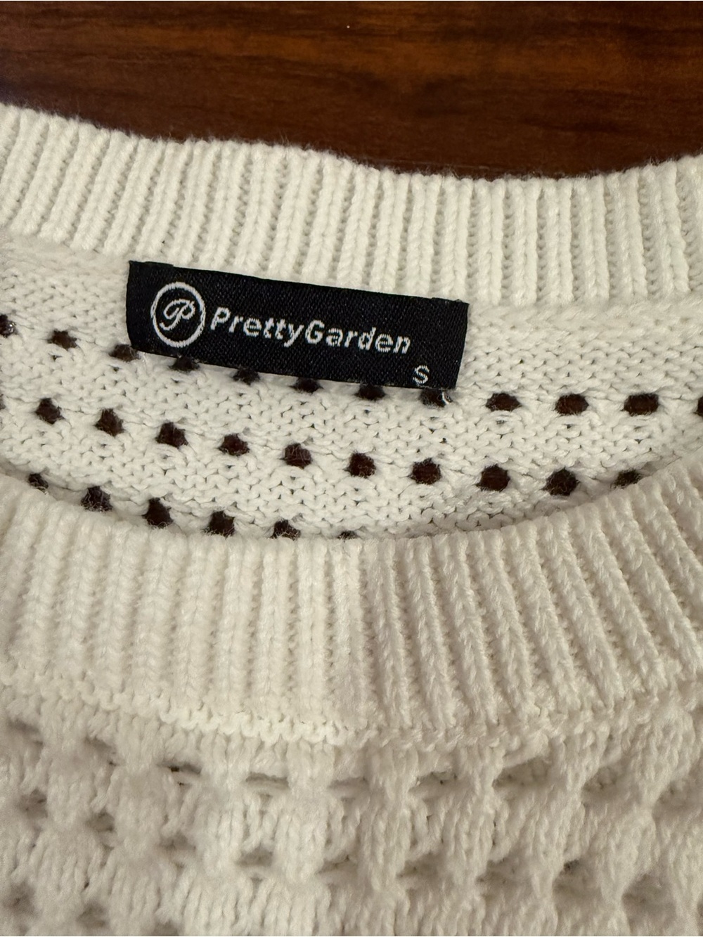 Open weave sweater - Picture 4 of 6